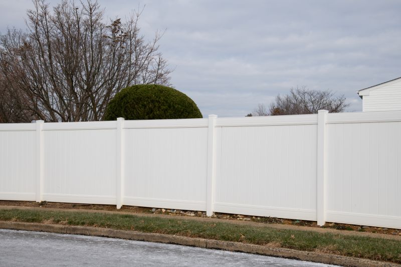 Vinyl Fence Installation detail